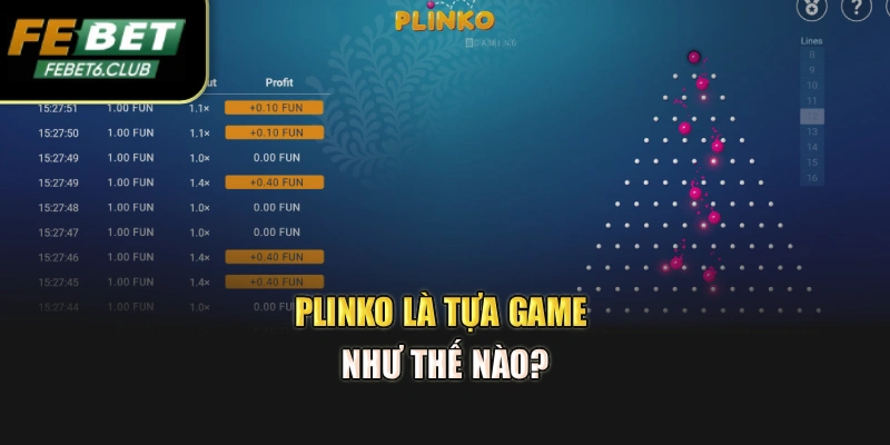 Plinko là tựa game như thế nào?