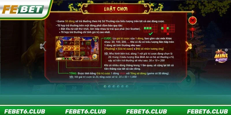Chi tiết luật chơi tại Thần Lộc FEBET cho người mới