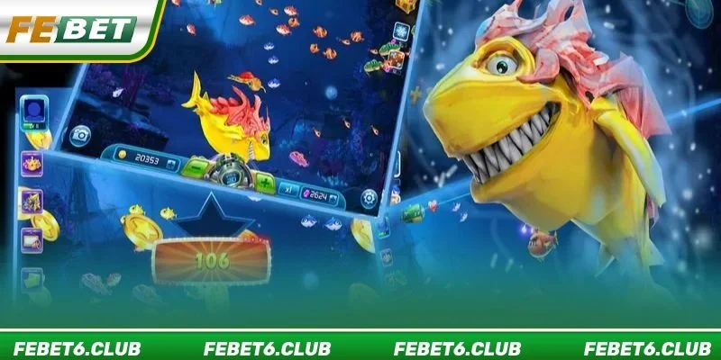 Kho game Bắn cá ăn xu đổi thưởng đa dạng của FEBET