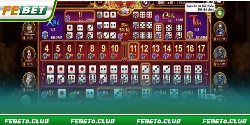 Luật chơi Sicbo BigWin đơn giản và dễ tiếp cận.