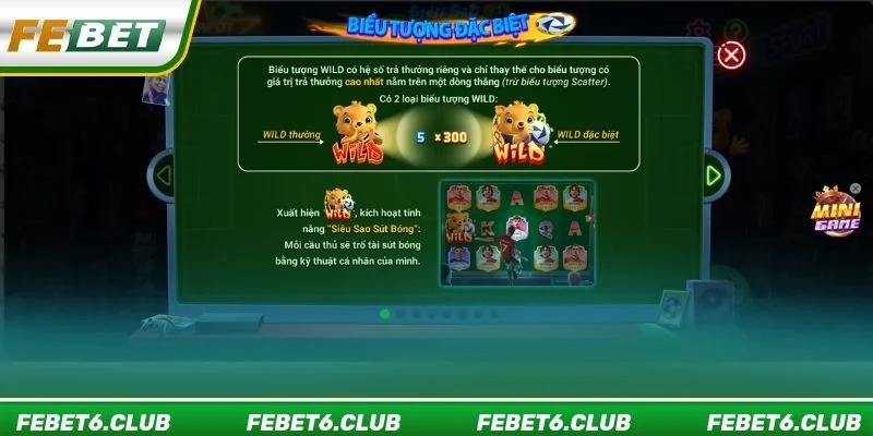 Nhóm các biểu tượng trong Siêu Sao Slot FEBET rất đặc trưng