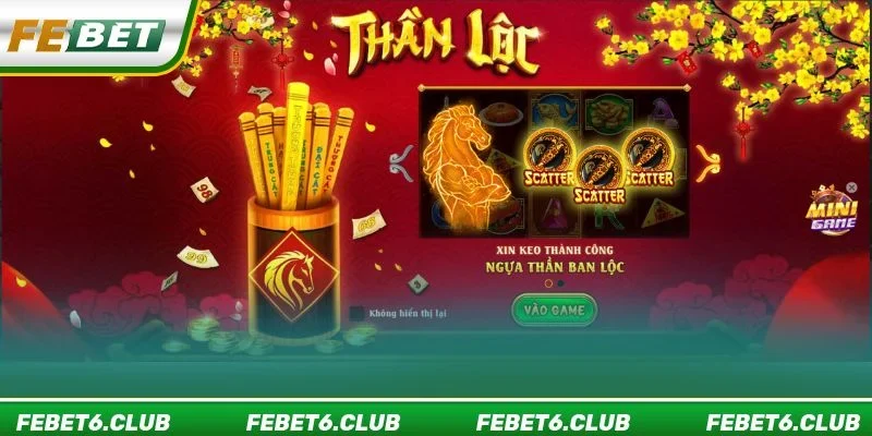 Thần Lộc là tựa game slots có sức hút hàng đầu tại FEBET